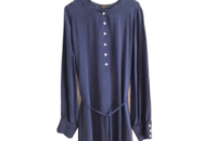 Seiden-Kleid von "Holy Ghost",blau,Damen-Gr.40-42, NP war 580€ München - Moosach Vorschau