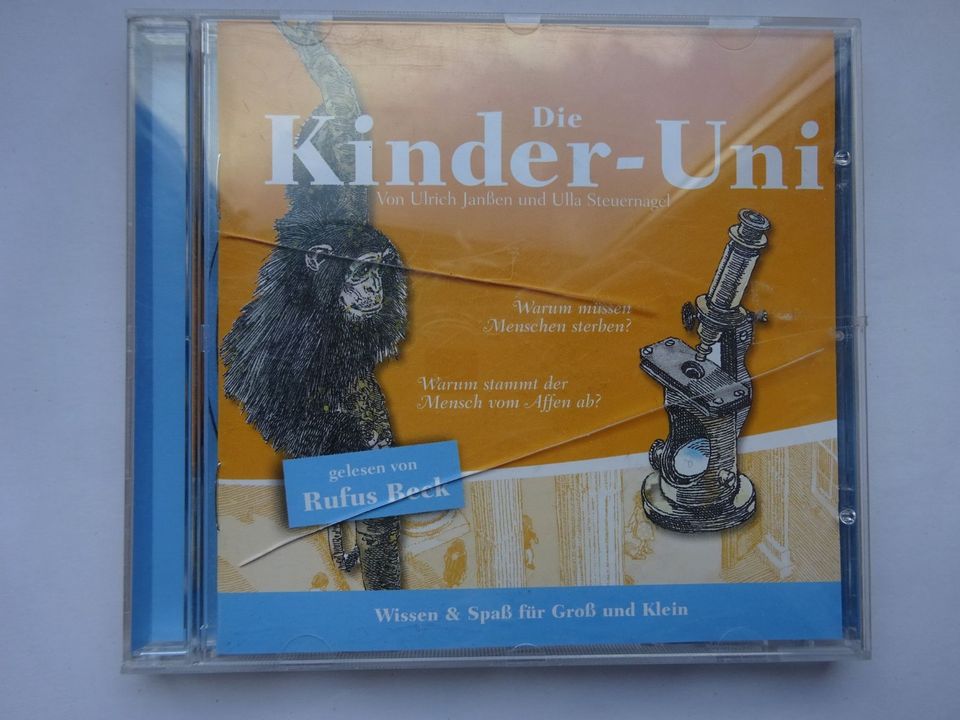 3 CDs von „Die Kinder-Uni“ in Weßling