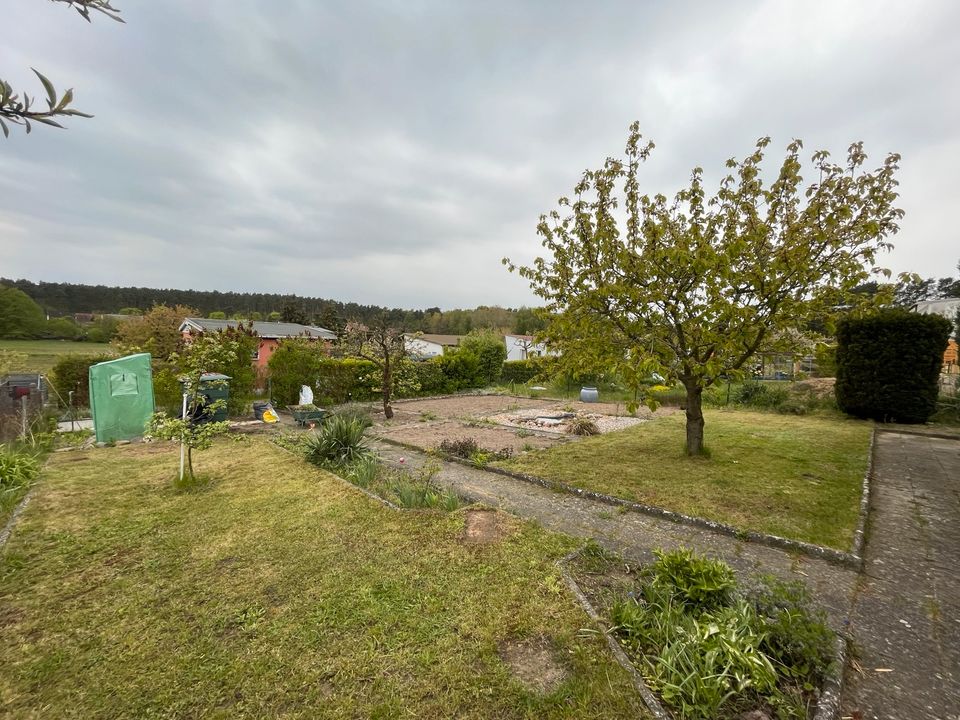 Garten mit massiven Bungalow auf Pachtland zu verkaufen in Waren (Müritz)