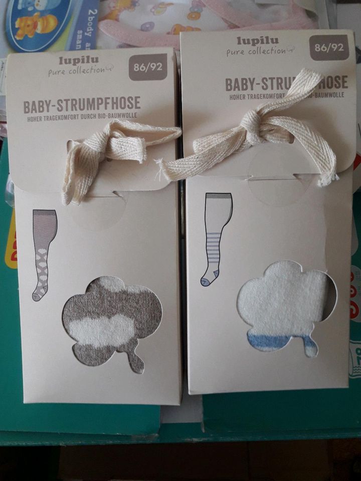 *neu* 2 x Baby-Strumpfhose von Lupilu in Wermsdorf