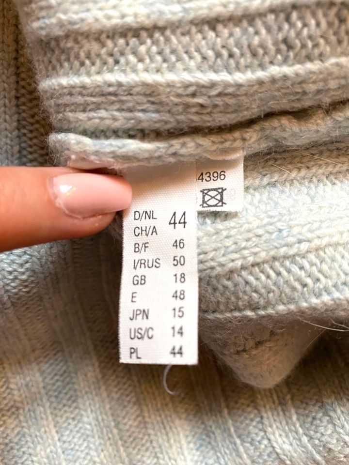 Gerry Weber 44 Rollkragen Pullover  Wolle m. Kaschmir pastel Blau in Berlin