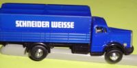 BRAUEREI SCHNEIDER WEISSE LKW & Anhänger 1:87 H0 Eisenbahn OVP Hessen - Rodenbach Vorschau