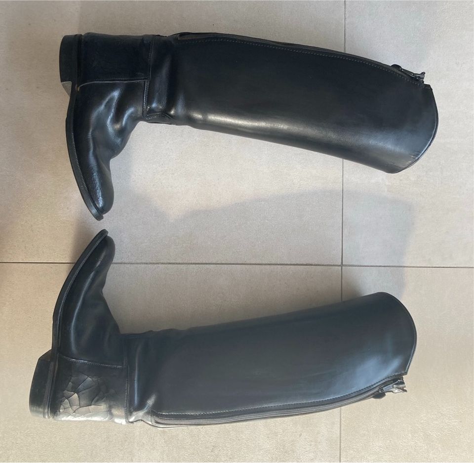 Reitstiefel Größe 38 mit Zubehör, Cavallo Lederreitstiefel in Nienberge