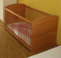 Kinderbett Gitterbett HERLAG - top Zustand, flexibel umbaubar Bayern - Erding Vorschau