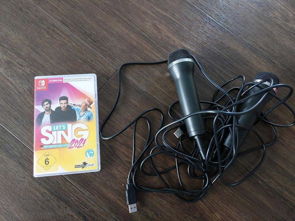 Nintendo Switch Let's sing 2021 inkl. Mikrofon in Vechta