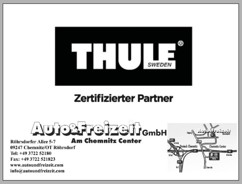 NEU * Thule Motion 3 L Dachbox (1) schwarz (2) titan glänzend in Röhrsdorf