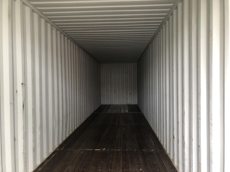 40' HC Container Seecontainer Lagercontainer beige in Hamburg