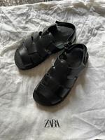 ZARA Leder Sandalen Größe 42 Hamburg-Mitte - Hamburg St. Pauli Vorschau