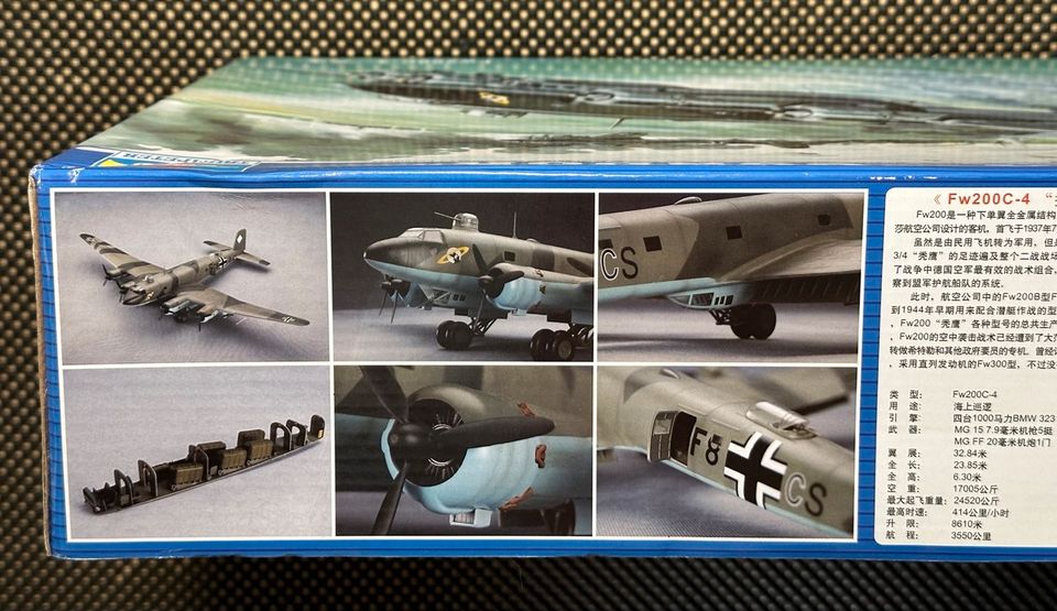 02814 TRUMPETER 1/48 Fw200C-4 „CONDOR” Focke-Wulf Flugzeug in Crailsheim