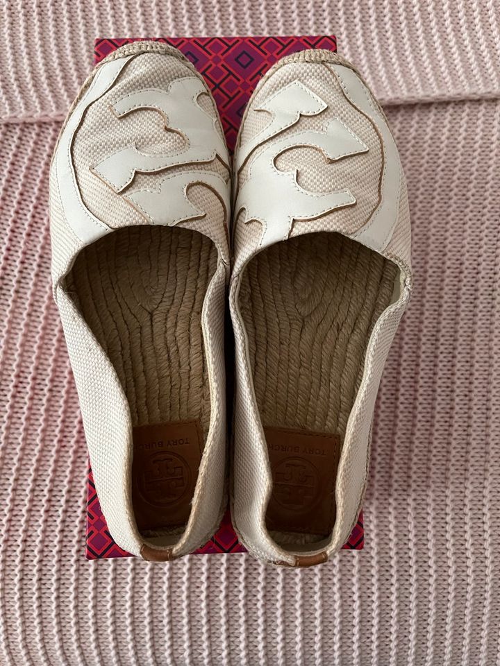 Tory Burch Espadrilles beige / Gr. 40,5 in Berlin