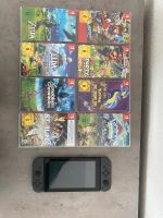 Nintendo Switch - grau + 8 Spiele Nordrhein-Westfalen - Rösrath Vorschau