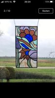 Bleiverglasung Fensterbild Blume Blätter Aufhänger Glas Niedersachsen - Haren (Ems) Vorschau