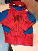 Spiderman Sweatjacke mit Kaputze Gr. 122 Nordrhein-Westfalen - Kalletal Vorschau