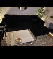 Couch / Samt Sofa in der Farbe schwarz Düsseldorf - Stadtmitte Vorschau