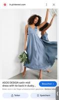 Brautjungfernkleid graublau Sommerkleid Bayern - Erding Vorschau