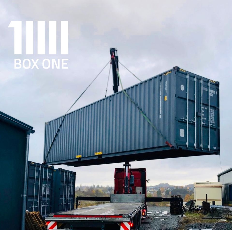 Seecontainer kaufen | 40 Fuß Seecontainer High Cube | XL Größe - Jetzt anrufen in Mainz