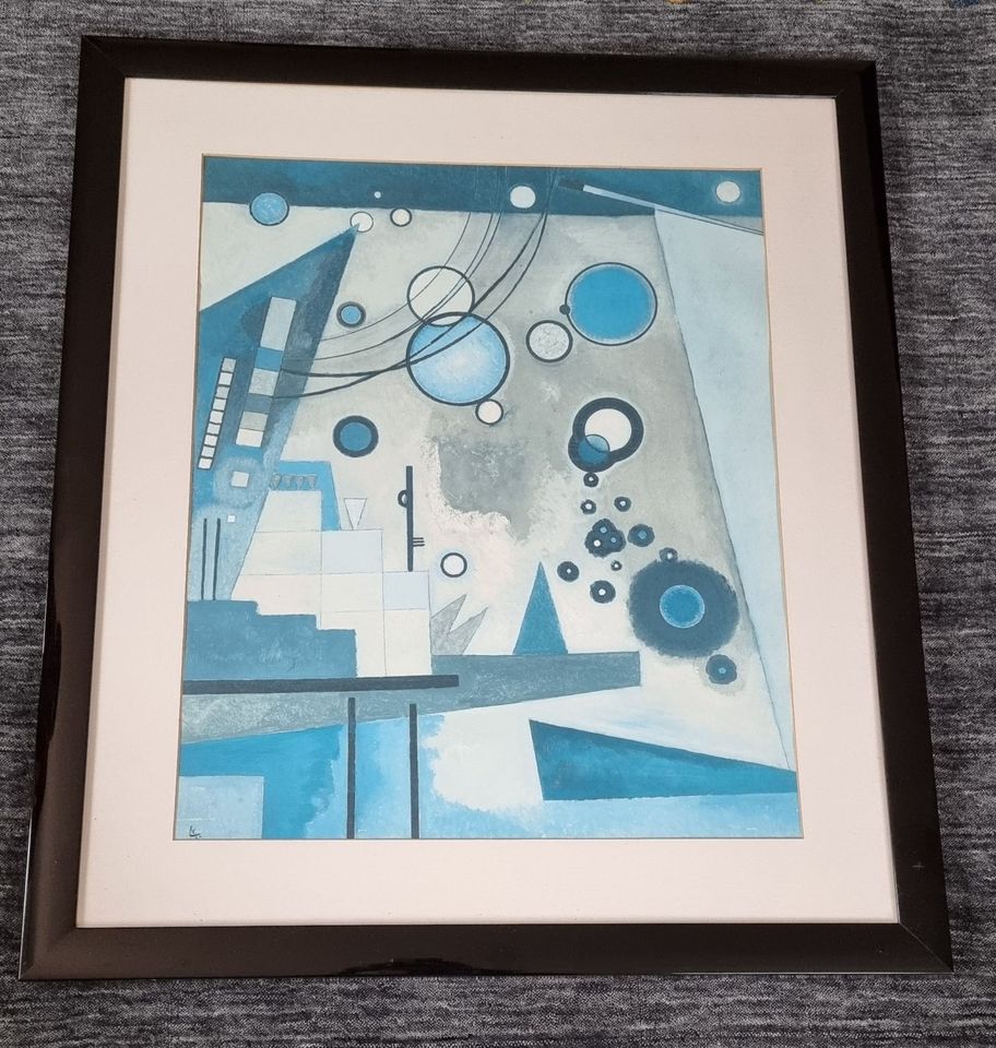 Bild von Wassily Kandinsky gelb/blau in Frankfurt am Main