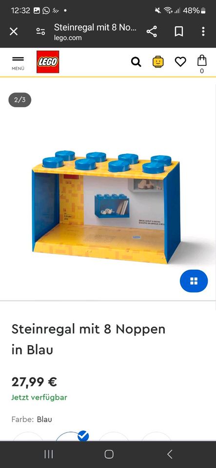 Neu! OVP Lego Regal in Offenburg