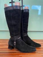 ARA Wildleder Stiefel Gr 38 schwarz Rheinland-Pfalz - Kaiserslautern Vorschau