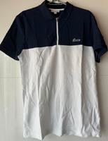 Lacoste Polo Shirt Reißverschluss - weiß / blau - Gr. M Slim Fit Bayern - Sonnefeld Vorschau