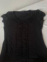 Orsay Shirt M 38 gerafft schwarz top Zustand Sachsen-Anhalt - Biederitz Vorschau