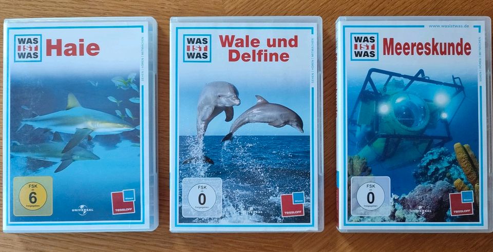 3 DVD's - WAS IST WAS in Emmingen-Liptingen