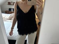 NEU H&M Fransentop, schwarz, S, Oberteil Nordrhein-Westfalen - Oberhausen Vorschau