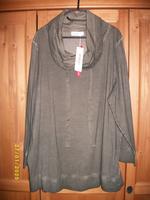 Sheego Shirt oliv/khaki Gr. 52/54 Langarm NEU Sachsen - Glauchau Vorschau