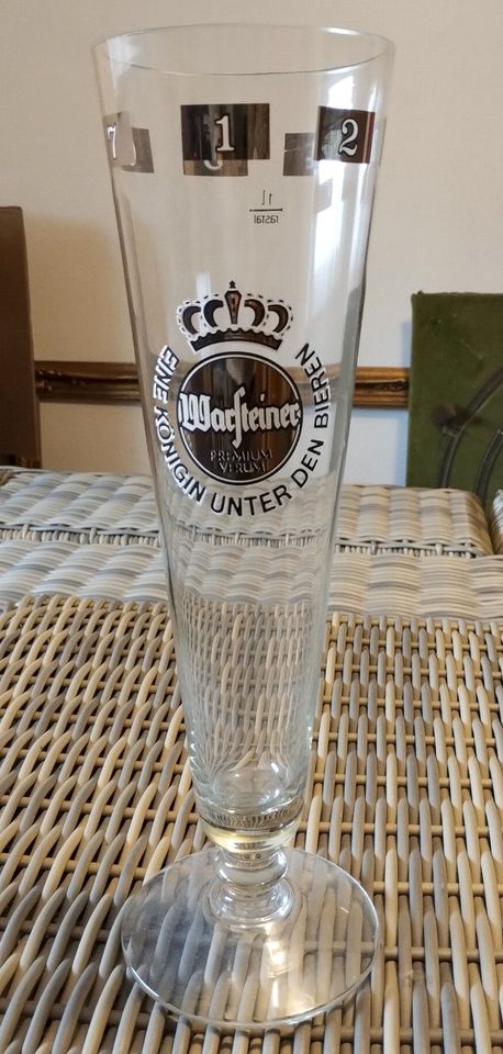 Warsteiner Glas 1 Liter in Niedernwöhren