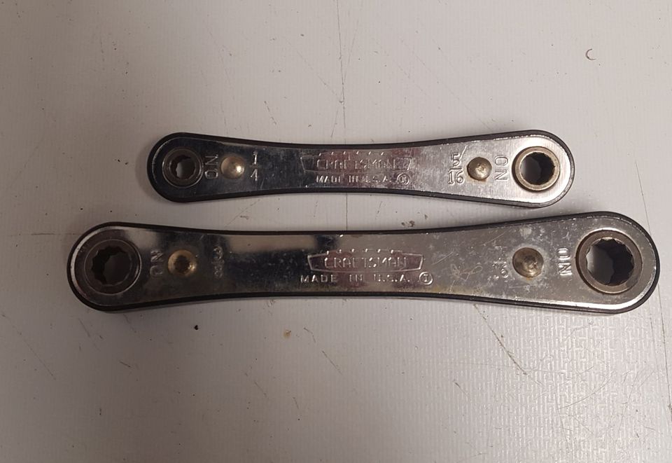 2 X Ratschenschlüssel Zoll Craftsman Made in USA siehe Foto in Zetel