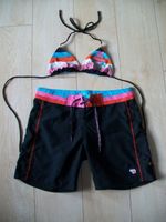 PROTEST Set Shorts Hose Oberteil Gr. S schwarz bunt Nordrhein-Westfalen - Neuss Vorschau