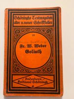 Goliath Weber, F. W.  Verlag: Schöningh, Paderborn Baden-Württemberg - Wertheim Vorschau