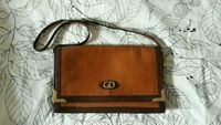 Vintage Handtasche Echtleder braun GD Nordrhein-Westfalen - Viersen Vorschau