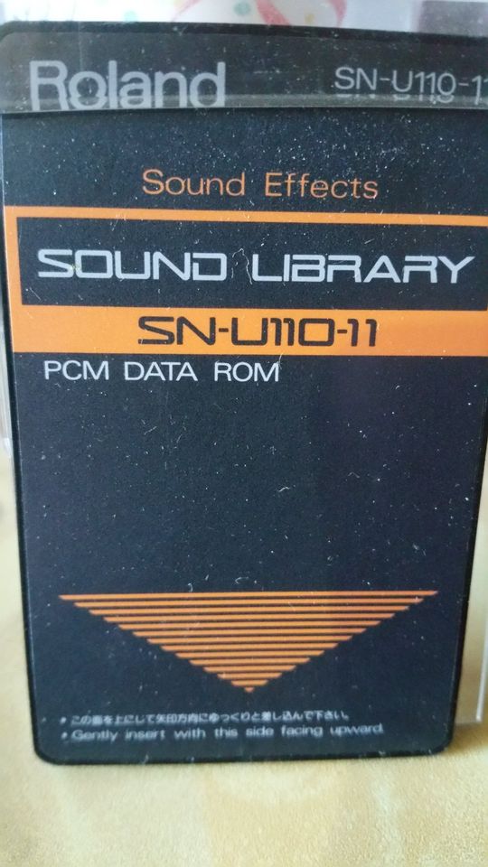 Roland Sound Library. in Polch