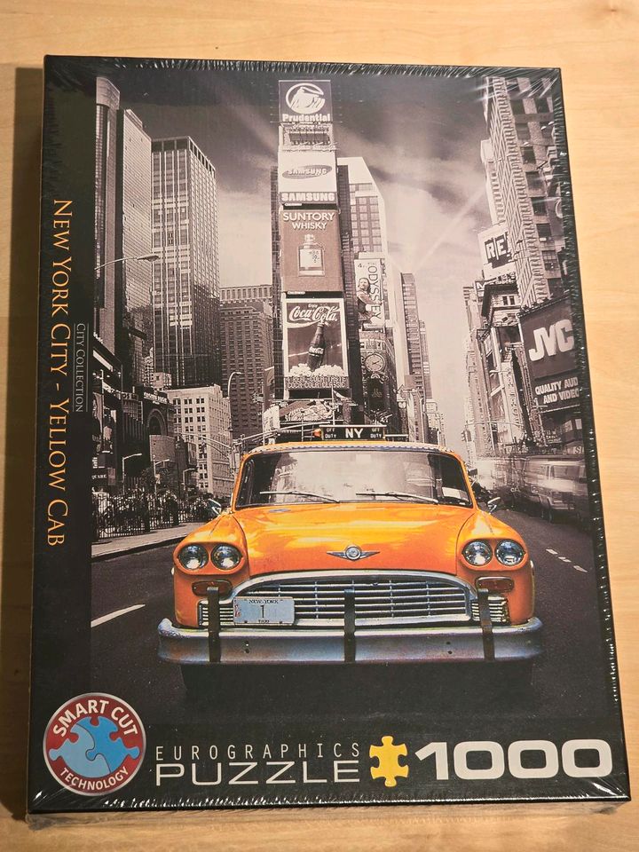 Eurographics Puzzle New York City Yellow Cab in Kandel