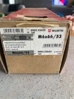 Würth Metall Hohlraumdübel M6/66, 90 Stück  mit Linsenkopfschraub Hessen - Wolfhagen  Vorschau