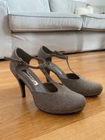 Glitzer Pumps Tamaris, Silber, High Heels München - Sendling Vorschau