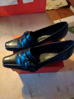 Damenschuhe Pumps Leder Größe 37 schwarz Bayern - Ebern Vorschau