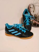 Adidas Predator Gr. 34 schwarz türkis Fußball Halle Turnschuhe Baden-Württemberg - Obersontheim Vorschau