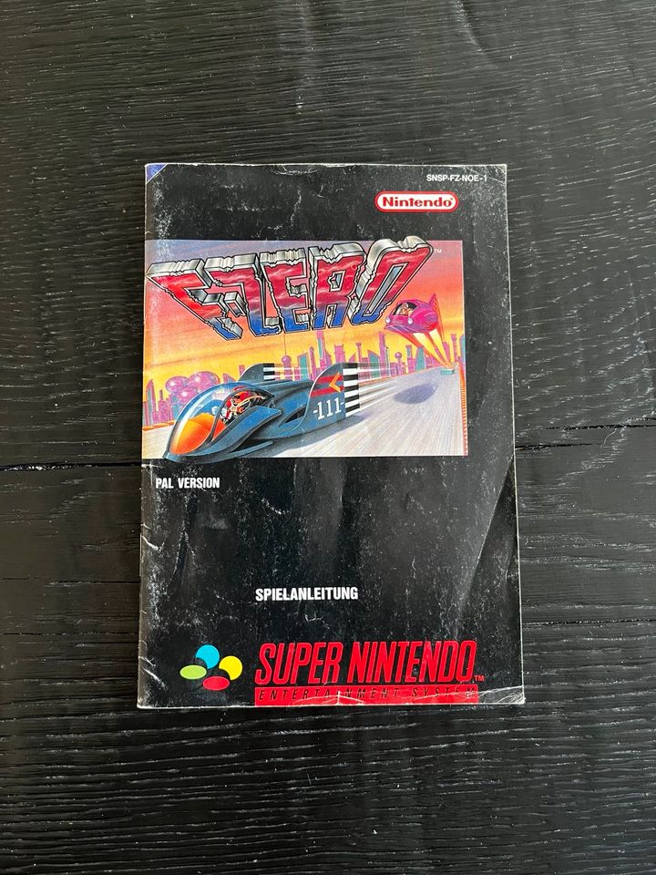 F-Zero SNES Super Nintendo OVP in Obersulm