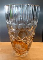 Bleikristall Vase mit bernsteinfarbenem Überwurf Nordrhein-Westfalen - Zülpich Vorschau