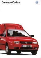 1995 PROSPEKT VW / VOLKSWAGEN CADDY – 09/95 - DER NEUE CADDY Hessen - Birkenau Vorschau