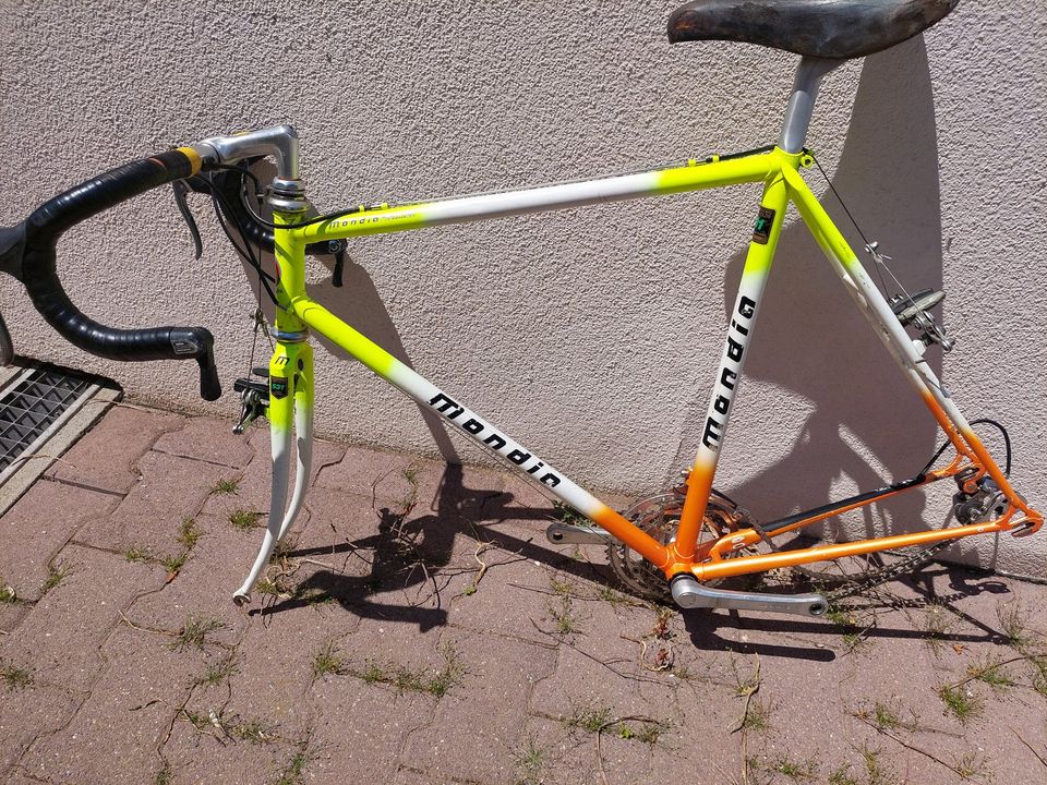 Retro MONDIA-Schweiz Crossrad, Stahl legendäre Reynolds 531 Rohre in Karlsbad