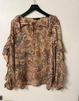 Maje Bluse „Loodie“ Ornamente Rüschen Gr. 3 M/L Obervieland - Habenhausen Vorschau