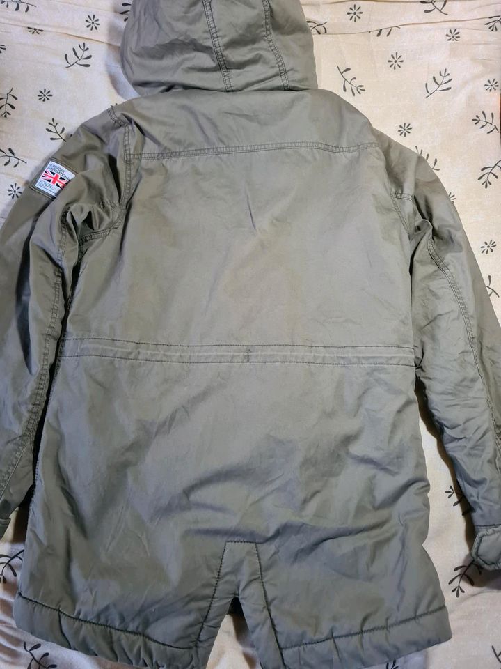 Superdry Damen Parka Jacke khaki Gr.XL in Pulheim