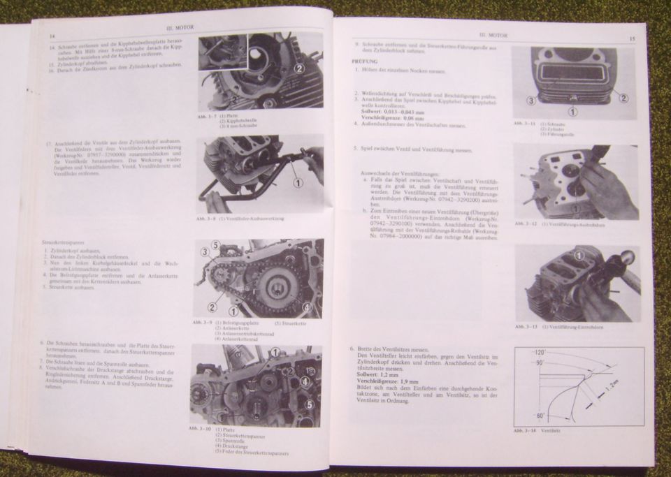 Orig WHB HONDA CB 125 ( Twin ), '74, deutsche Ausg. - TOP in Zeven