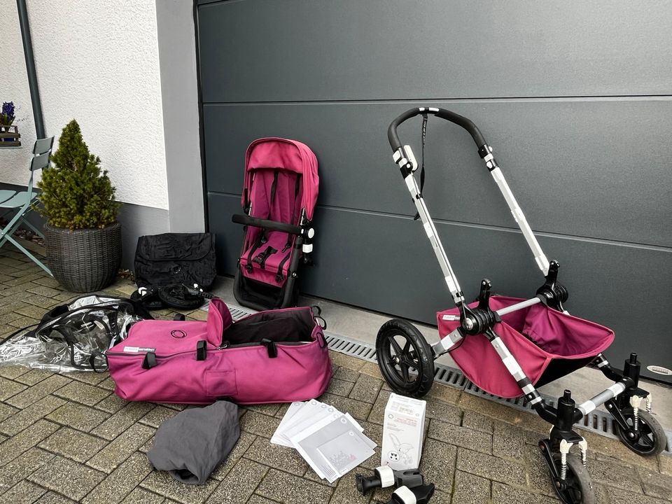 Bugaboo cameleon 2 *Farbe „beere“ *viel Zubehör in Wipperfürth