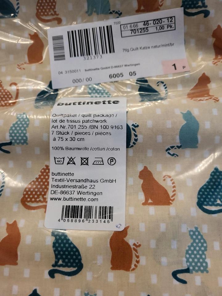 Stoffpakete, Quiltpakete von Buttinette - verschied. Ausführungen in Böbingen an der Rems
