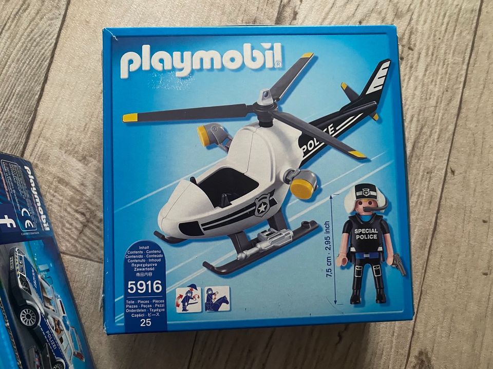 Playmobil City Action Polizei 6873, 6879, 5916 in Rosbach (v d Höhe)