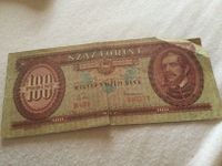 Seltene alte 100 Forint Banknote 1957 aus Ungarn zu verkaufen Bayern - Lindau Vorschau